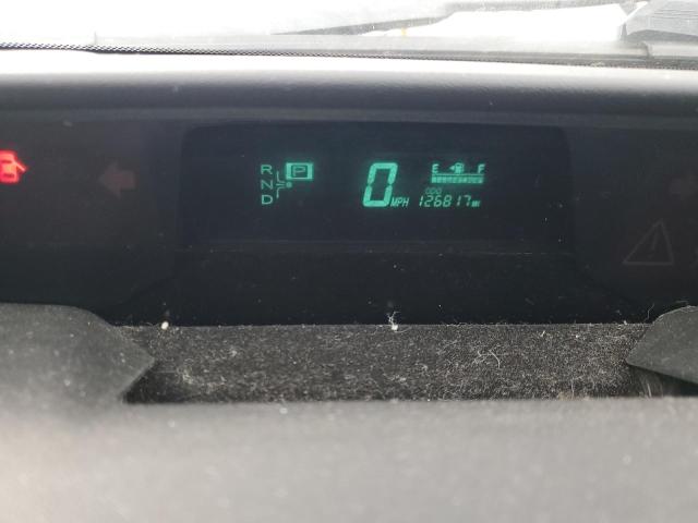 JTDKB20U487721409 - 2008 TOYOTA PRIUS BLUE photo 9