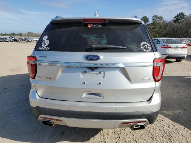 1FM5K8HT5GGC54992 - 2016 FORD EXPLORER PLATINUM GRAY photo 6