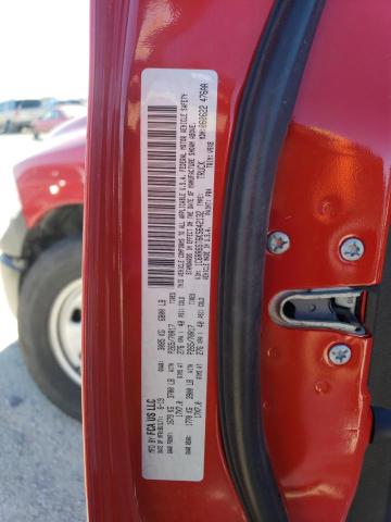 1C6RR6ST6KS642132 - 2019 RAM 1500 CLASS TRADESMAN RED photo 12