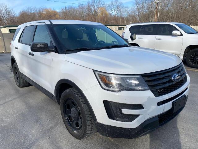 1FM5K8AR1HGC90372 - 2017 FORD EXPLORER POLICE INTERCEPTOR WHITE photo 4