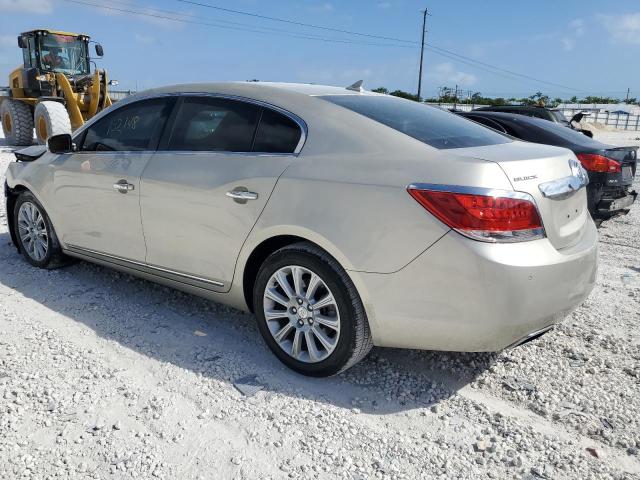 1G4GF5E3XDF231161 - 2013 BUICK LACROSSE PREMIUM BEIGE photo 2