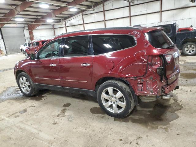 1GNKRJKD6HJ125327 - 2017 CHEVROLET TRAVERSE PREMIER RED photo 2