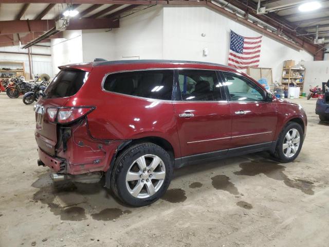 1GNKRJKD6HJ125327 - 2017 CHEVROLET TRAVERSE PREMIER RED photo 3