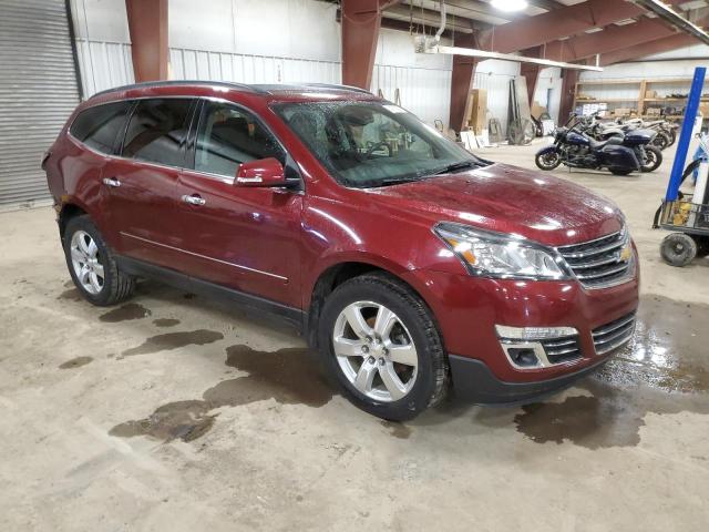 1GNKRJKD6HJ125327 - 2017 CHEVROLET TRAVERSE PREMIER RED photo 4