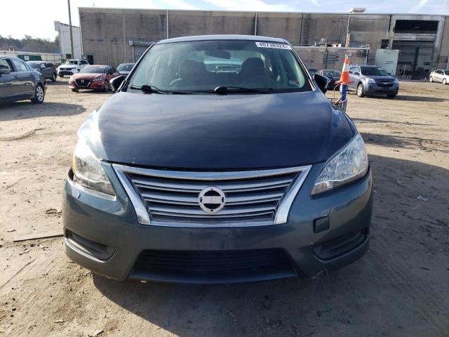 1N4AB7AP9DN901594 - 2013 NISSAN SENTRA S BLUE photo 5