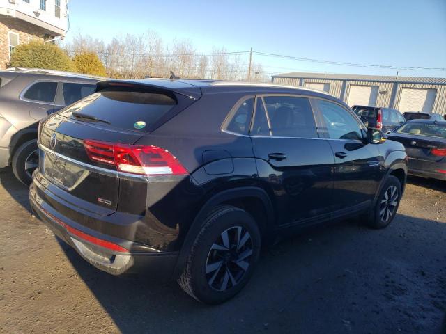 1V24C2CA8LC206189 - 2020 VOLKSWAGEN ATLAS CROS SE Черный фото 3