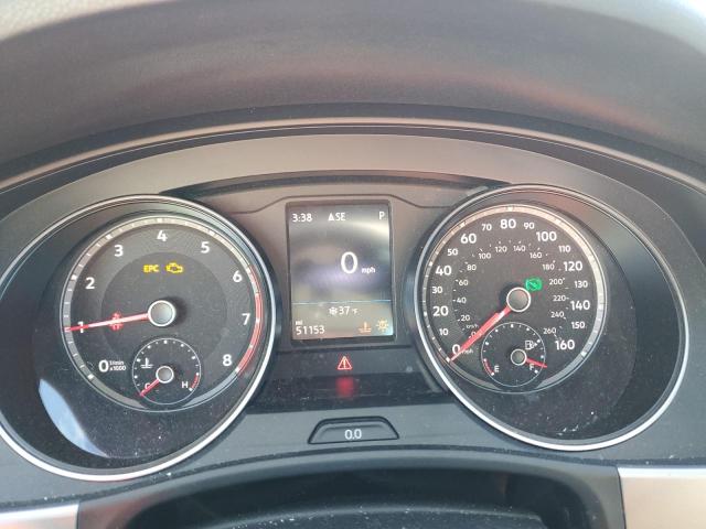 1V24C2CA8LC206189 - 2020 VOLKSWAGEN ATLAS CROS SE Черный фото 9