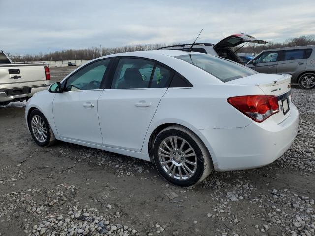 1G1PJ5SC5C7107856 - 2012 CHEVROLET CRUZE ECO WHITE photo 2