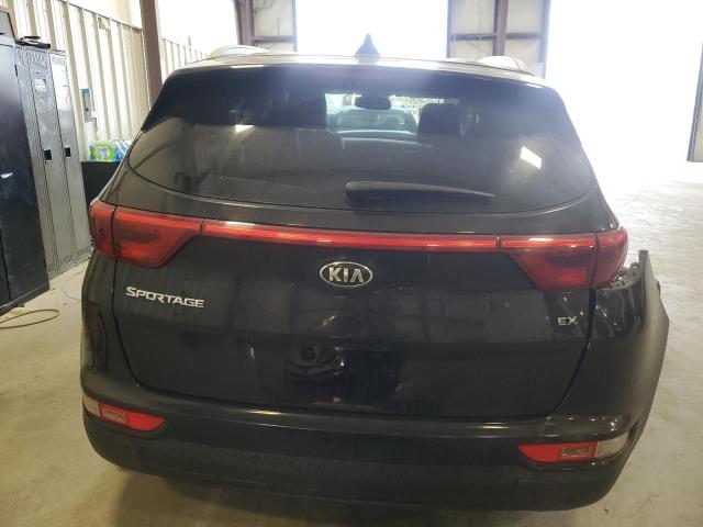 KNDPN3AC9H7232688 - 2017 KIA SPORTAGE EX BLACK photo 6