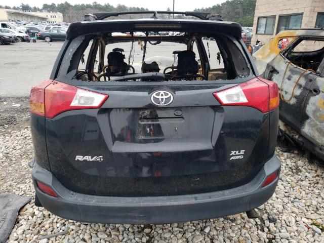 2T3RFREV8EW195038 - 2014 TOYOTA RAV4 XLE BLACK photo 6