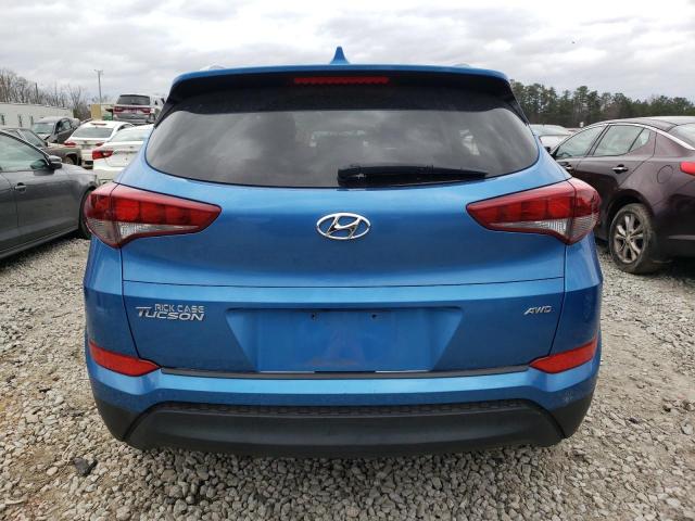 KM8J3CA43JU721711 - 2018 HYUNDAI TUCSON SEL BLUE photo 6