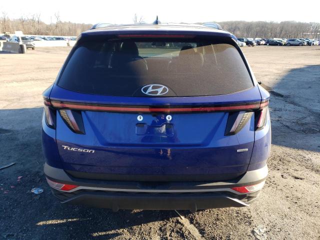 5NMJFCDE1RH333542 - 2024 HYUNDAI TUCSON SEL BLUE photo 6