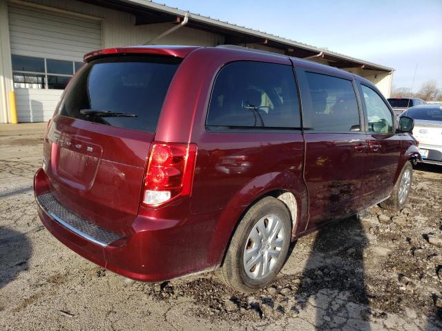 2C4RDGBG0JR156626 - 2018 DODGE GRAND CARA SE RED photo 3