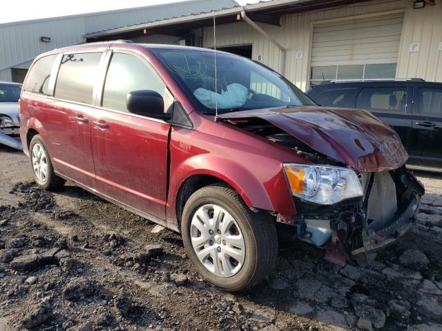 2C4RDGBG0JR156626 - 2018 DODGE GRAND CARA SE RED photo 4