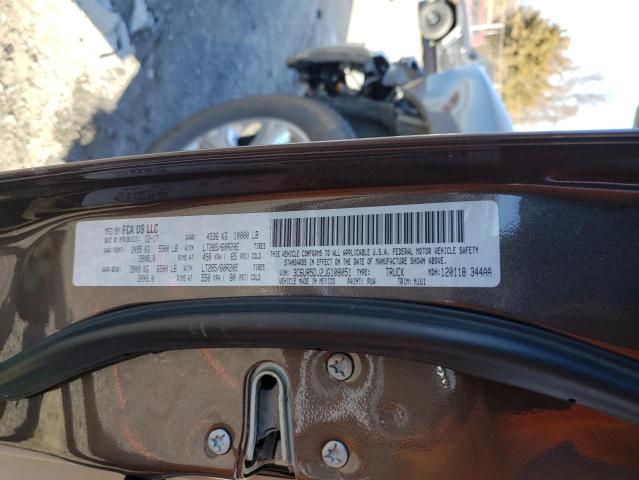 3C6UR5DJ2JG108051 - 2018 RAM 2500 SLT 棕色 照片 12