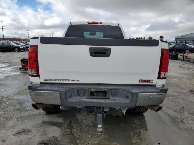 1GT120CG4CF177711 - 2012 GMC SIERRA K2500 SLE WHITE photo 6