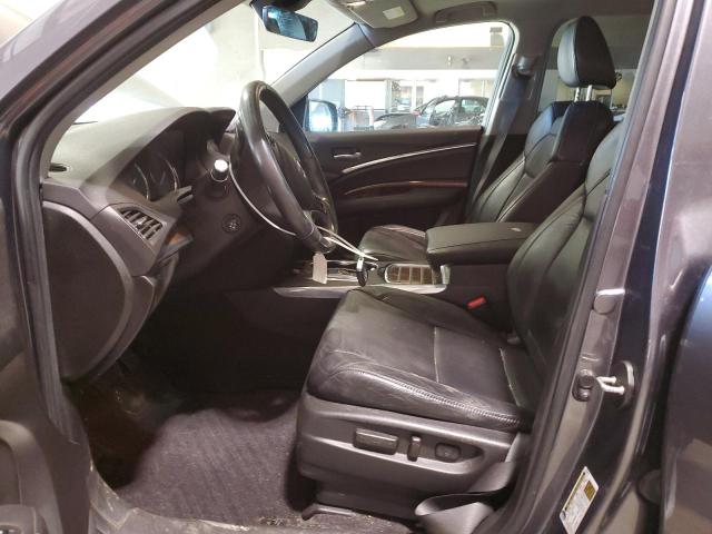 5J8YD4H32HL001899 - 2017 ACURA MDX GRAY photo 7