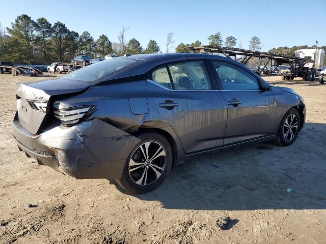 3N1AB8CV6NY252808 - 2022 NISSAN SENTRA SV GRAY photo 3