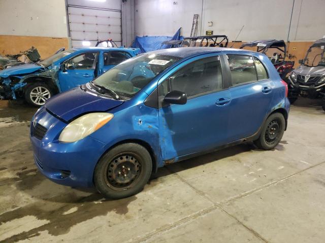 JTDKT923175038488 - 2007 TOYOTA YARIS BLUE photo 1