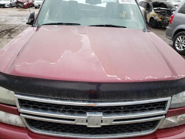 1A038266 - 2006 CHEVROLET SILVERADO BURGUNDY photo 11