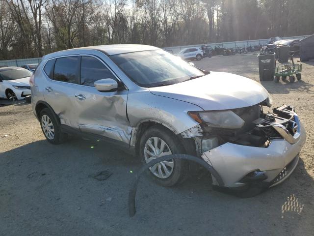 KNMAT2MT2FP537464 - 2015 NISSAN ROGUE S SILVER photo 4