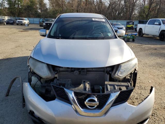 KNMAT2MT2FP537464 - 2015 NISSAN ROGUE S SILVER photo 5