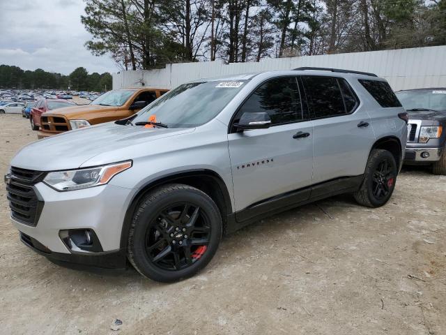 1GNERKKW4KJ201672 - 2019 CHEVROLET TRAVERSE PREMIER SILVER photo 1