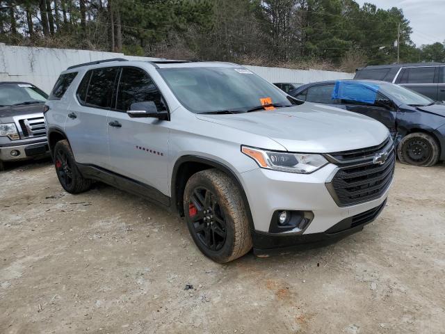 1GNERKKW4KJ201672 - 2019 CHEVROLET TRAVERSE PREMIER SILVER photo 4