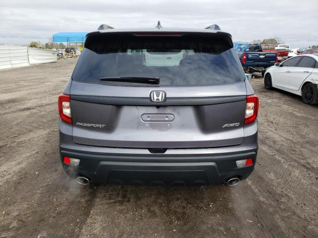 5FNYF8H57KB025126 - 2019 HONDA PASSPORT EXL 灰色 照片 6
