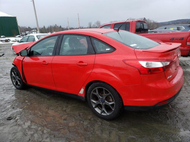 1FADP3F26DL329920 - 2013 FORD FOCUS SE RED photo 2