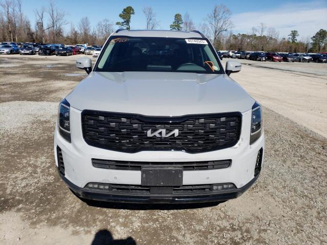 5XYP5DHC1NG196599 - 2022 KIA TELLURIDE SX GRAY photo 5