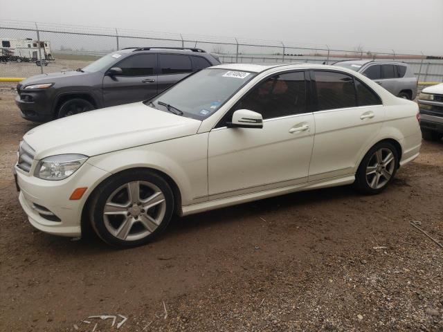 WDDGF5EBXBR157334 - 2011 MERCEDES-BENZ C 300 WHITE photo 1