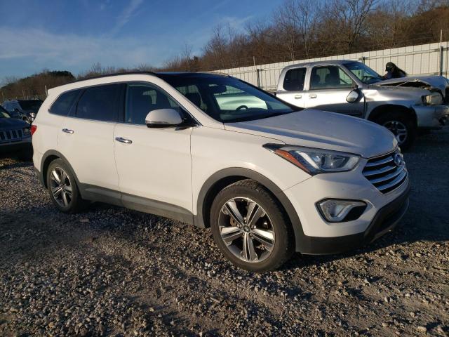 KM8SR4HF3DU004908 - 2013 HYUNDAI SANTA FE LIMITED WHITE photo 4