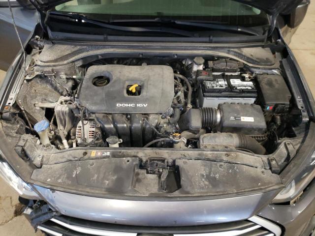 5NPD84LF2JH242147 - 2018 HYUNDAI ELANTRA SEL GRAY photo 11