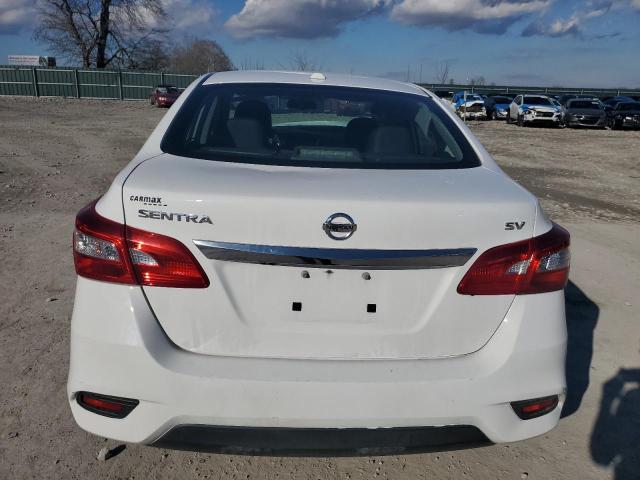 3N1AB7AP4HY327797 - 2017 NISSAN SENTRA S WHITE photo 6