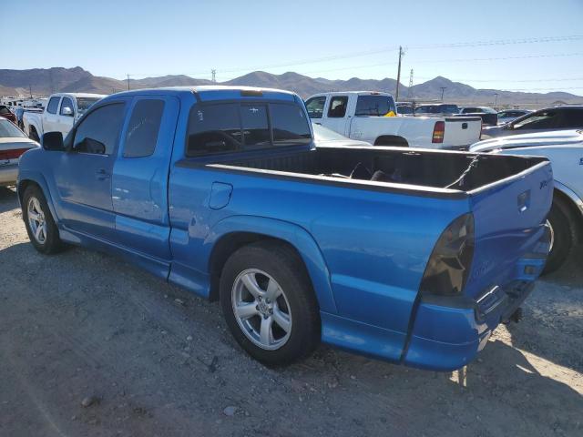 5TETU22N55Z067903 - 2005 TOYOTA TACOMA X-RUNNER ACCESS CAB BLUE photo 2