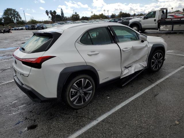 JTHU9JBH8K2019868 - 2019 LEXUS UX 250H WHITE photo 3