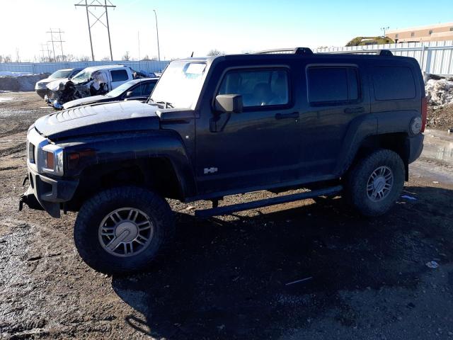 5GTDN13E678230565 - 2007 HUMMER H3 BLACK photo 1