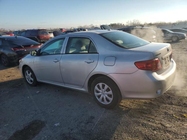 2T1BU40E39C028894 - 2009 TOYOTA COROLLA BASE SILVER photo 2