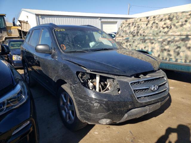 5NMSH13E78H178868 - 2008 HYUNDAI SANTA FE SE BLACK photo 4