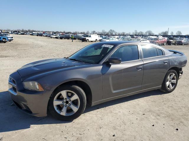2C3CDXBG9EH168098 - 2014 DODGE CHARGER SE GRAY photo 1