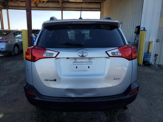 2T3WFREV1FW170406 - 2015 TOYOTA RAV4 XLE SILVER photo 6