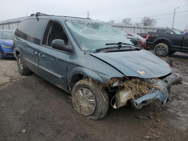 2A4GP54LX7R310825 - 2007 CHRYSLER TOWN & COU TOURING 青色 照片 4