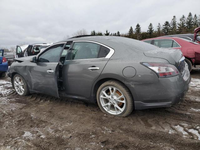 1N4AA5AP0EC478568 - 2014 NISSAN MAXIMA S GRAY photo 2