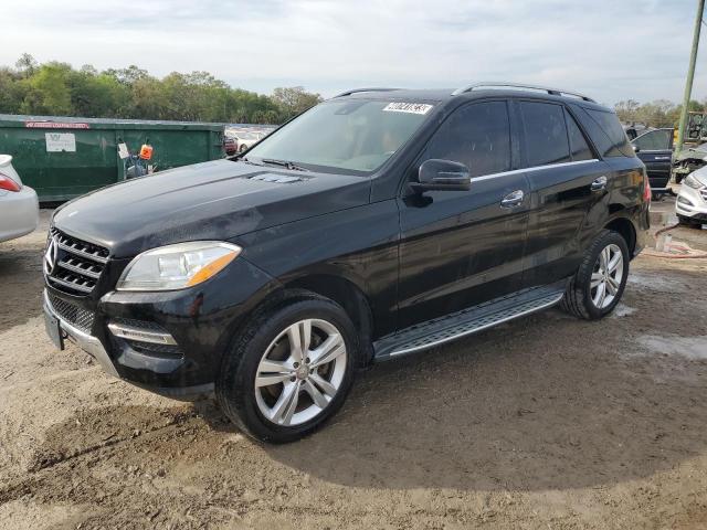 4JGDA5HB0DA150770 - 2013 MERCEDES-BENZ ML 350 4MATIC BLACK photo 1