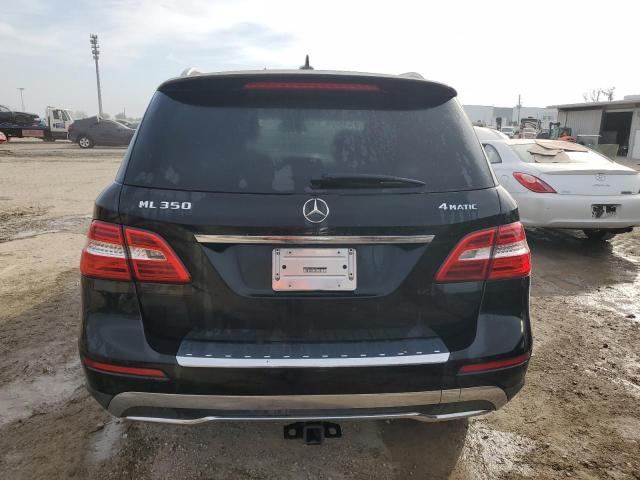 4JGDA5HB0DA150770 - 2013 MERCEDES-BENZ ML 350 4MATIC BLACK photo 6