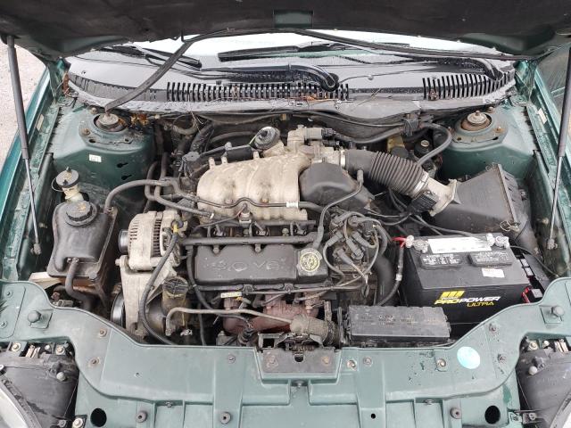 1FAFP53U0XA121512 - 1999 FORD TAURUS SE GREEN photo 11