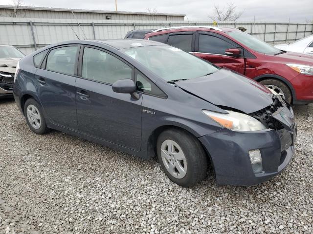 JTDKN3DU0A0046034 - 2010 TOYOTA PRIUS GRAY photo 4