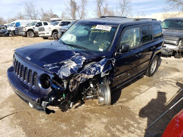 1C4NJPBB9FD149650 - 2015 JEEP PATRIOT SPORT BLUE photo 1