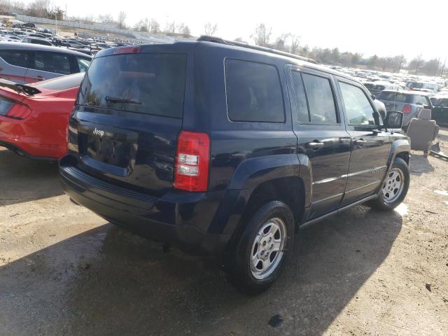 1C4NJPBB9FD149650 - 2015 JEEP PATRIOT SPORT BLUE photo 3